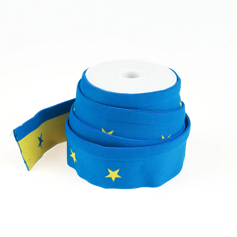 Blue  Nylon Elastic / Tape for Skirt,Uniform buy garments accessories in bulk from China wholesaler at wholesale price free worldwide shipping Alibaba