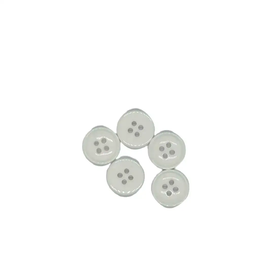 White 4 holes Resin Button for Shirt,Pants,Denim Jacket,Suit Trouser buy garments accessories in bulk from China wholesaler at wholesale price free worldwide shipping Alibaba