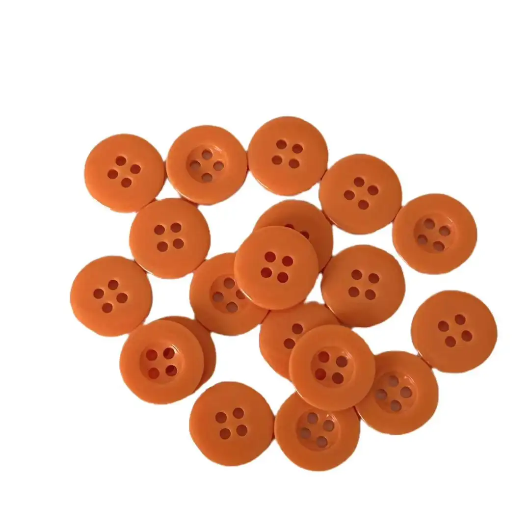 Orange 4 holes Resin Button for Shirt,Pants,Denim Jacket,Suit Trouser,Jackets buy garments accessories in bulk from China wholesaler at wholesale price free worldwide shipping Alibaba
