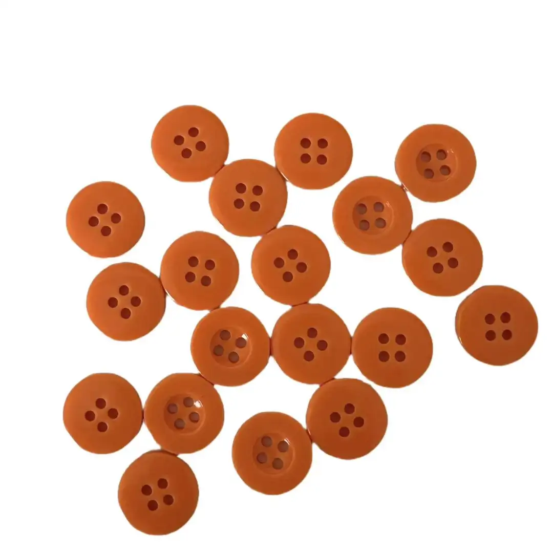 Orange 4 holes Resin Button for Shirt,Pants,Denim Jacket,Suit Trouser,Jackets buy garments accessories in bulk from China wholesaler at wholesale price free worldwide shipping Alibaba