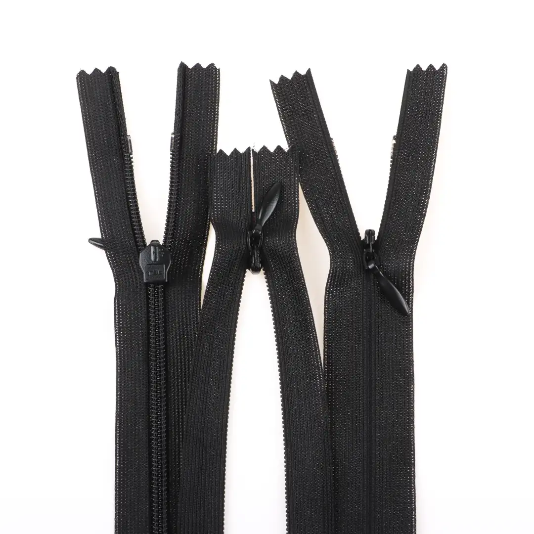Black Close Invisible Zippers Zipper for Yoga Clothes,Uniform buy garments accessories in bulk from China wholesaler at wholesale price free worldwide shipping Alibaba