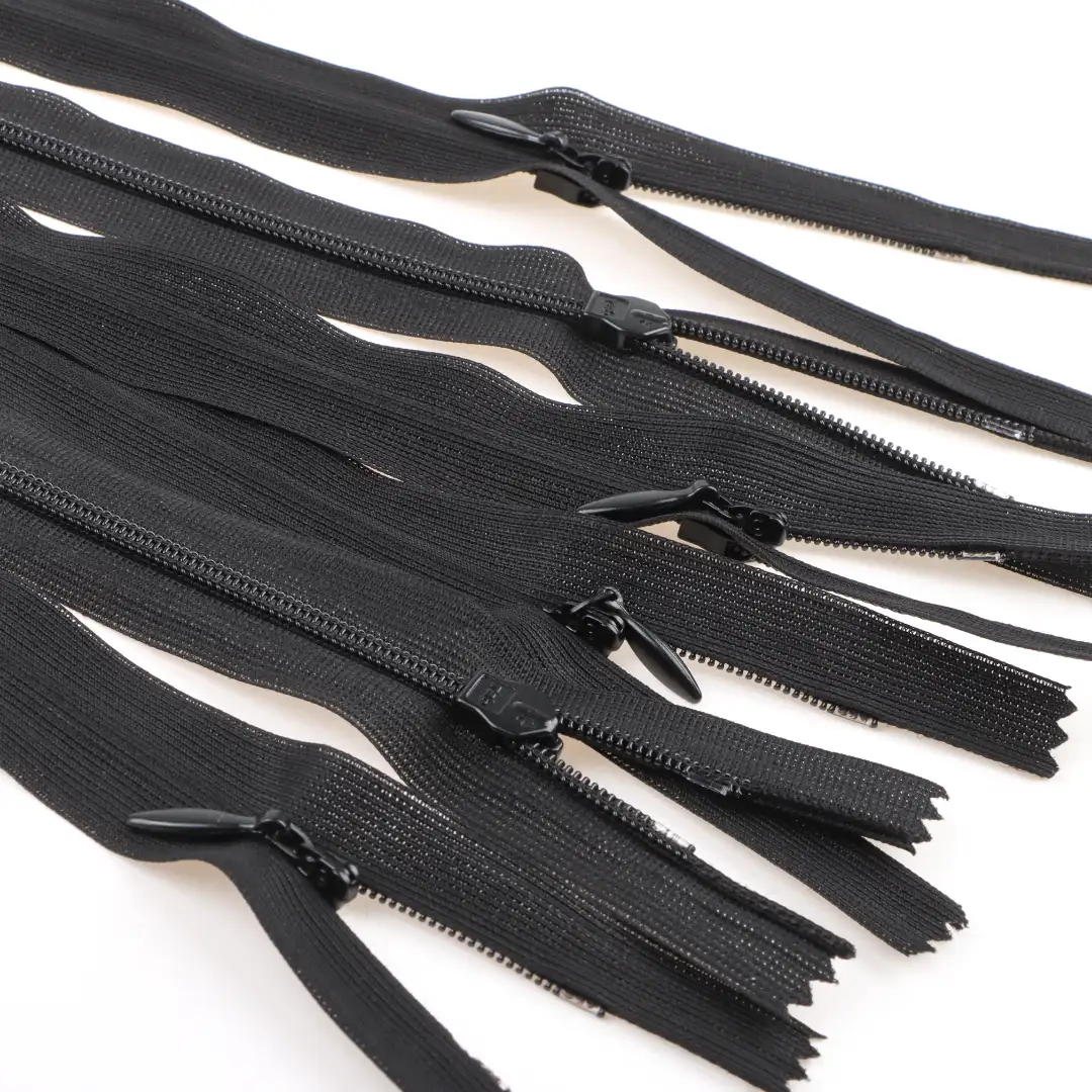 Black Close Invisible Zippers Zipper for Yoga Clothes,Uniform buy garments accessories in bulk from China wholesaler at wholesale price free worldwide shipping Alibaba