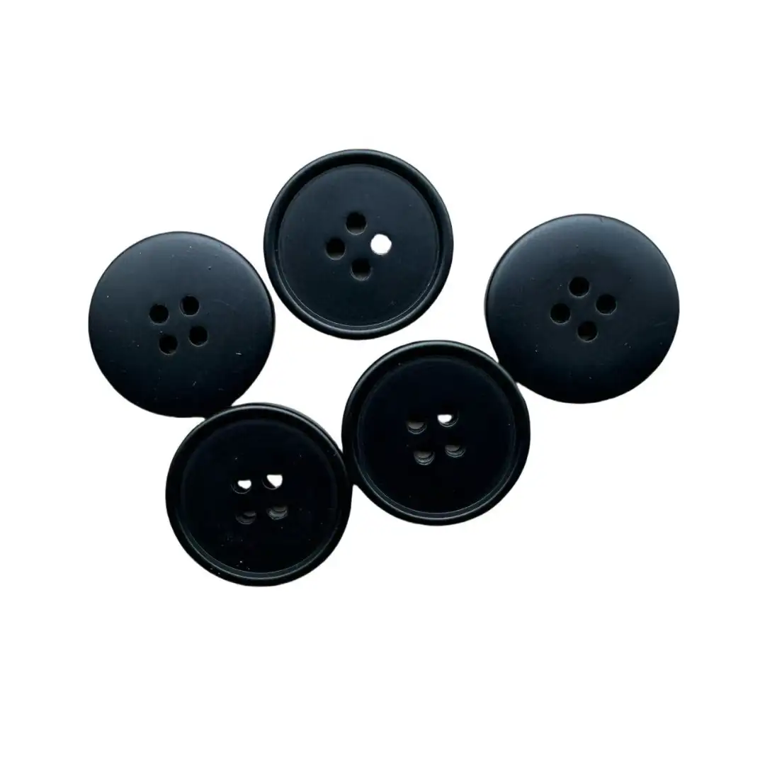 Black 4 holes Resin Button for Shirt,Pants,Denim Jacket,Suit Trouser,Jackets,Blazer buy garments accessories in bulk from China wholesaler at wholesale price free worldwide shipping Alibaba
