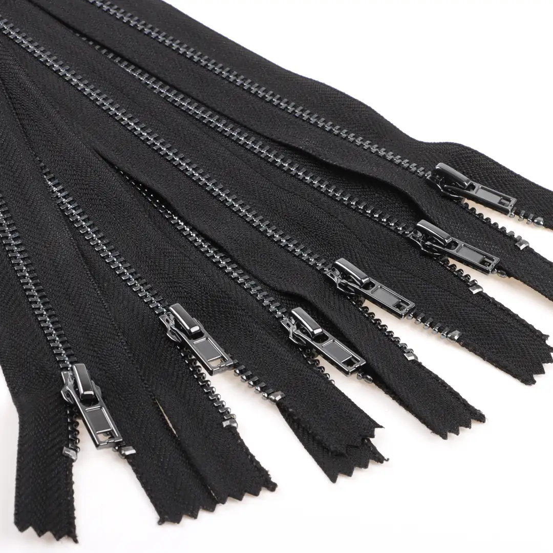 Black Close Metal Zippers Zipper for Pants buy garments accessories in bulk from China wholesaler at wholesale price free worldwide shipping Alibaba
