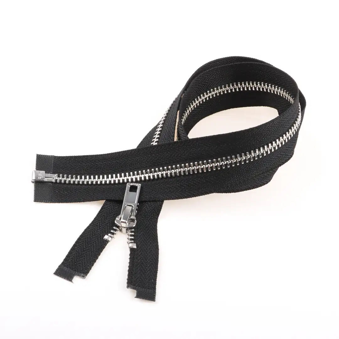 Black Open Metal Zippers Zipper for Pants buy garments accessories in bulk from China wholesaler at wholesale price free worldwide shipping Alibaba