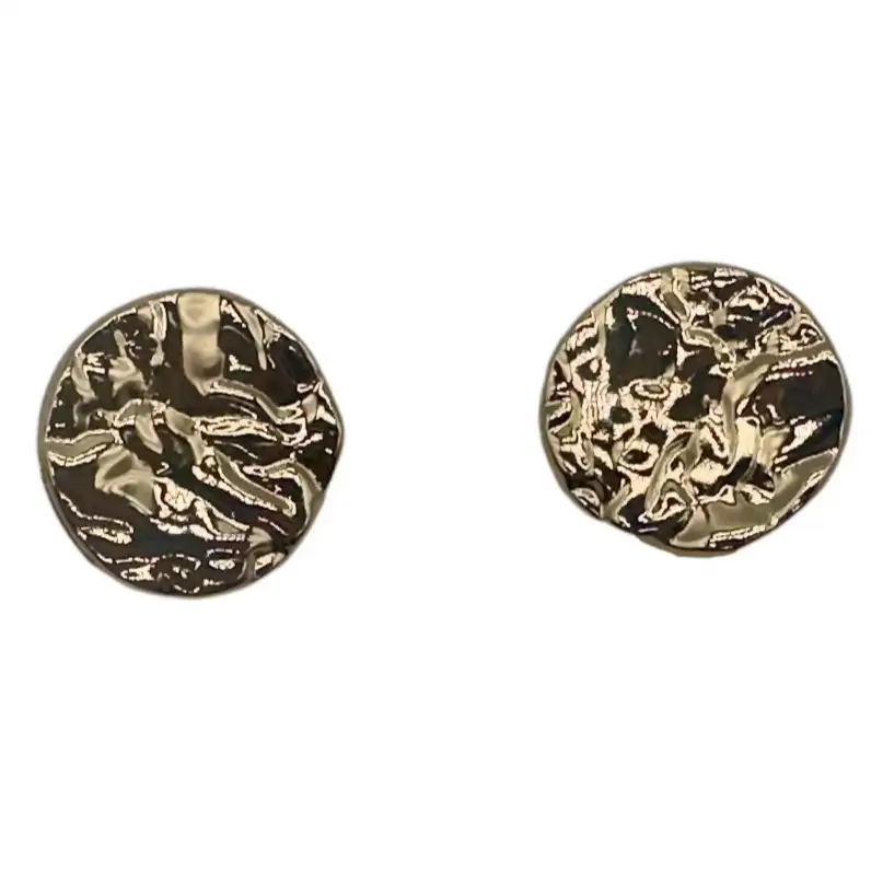 Gold 1 holes Metal Button for Jackets buy garments accessories in bulk from China wholesaler at wholesale price free worldwide shipping Alibaba