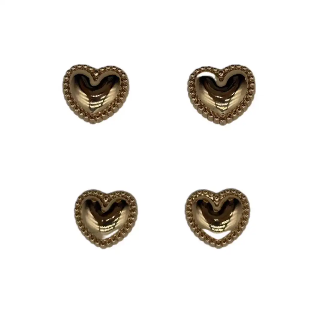 Gold 1 holes Metal Button for Jackets buy garments accessories in bulk from China wholesaler at wholesale price free worldwide shipping Alibaba