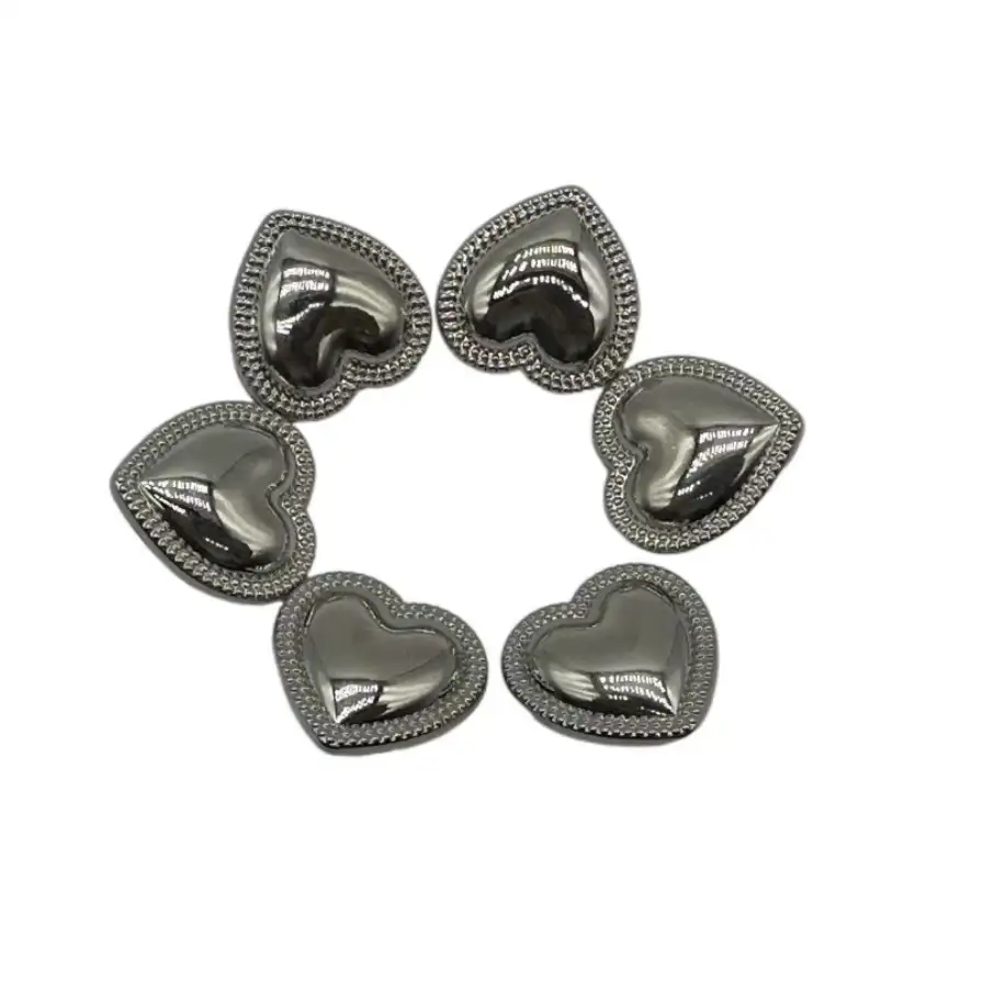 Silver 1 holes Metal Button for Jackets buy garments accessories in bulk from China wholesaler at wholesale price free worldwide shipping Alibaba