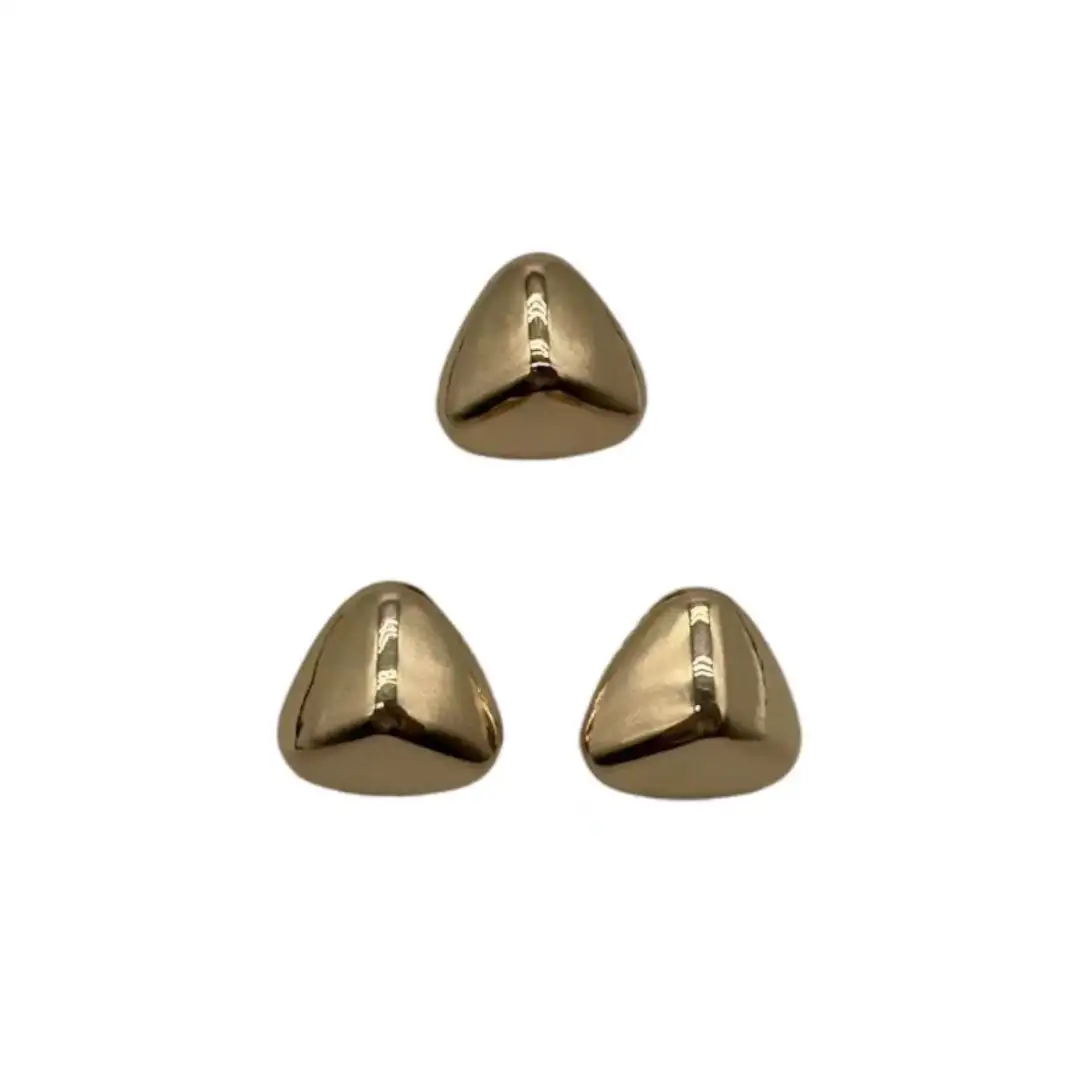 Gold 1 holes Metal Button for Jackets buy garments accessories in bulk from China wholesaler at wholesale price free worldwide shipping Alibaba
