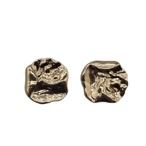 Gold 1 holes Metal Button for Jackets buy garments accessories in bulk from China wholesaler at wholesale price free worldwide shipping Alibaba