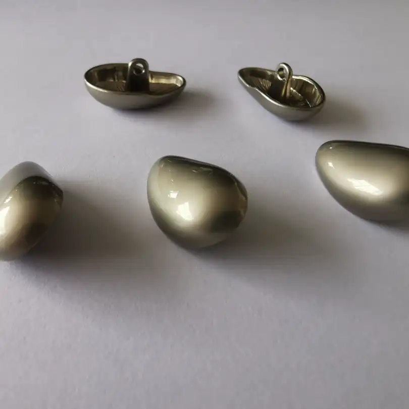Silver 1 holes Metal Button for Trench Coat buy garments accessories in bulk from China wholesaler at wholesale price free worldwide shipping Alibaba