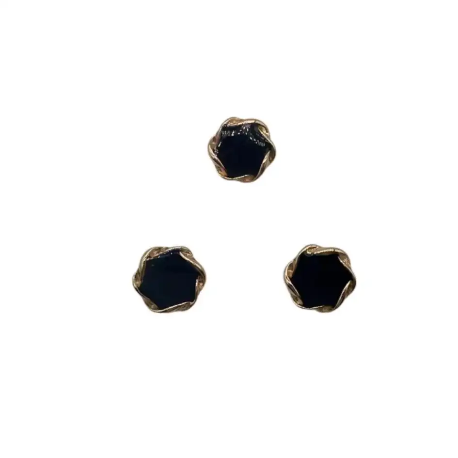 Gold 1 holes Metal Button for Jackets buy garments accessories in bulk from China wholesaler at wholesale price free worldwide shipping Alibaba