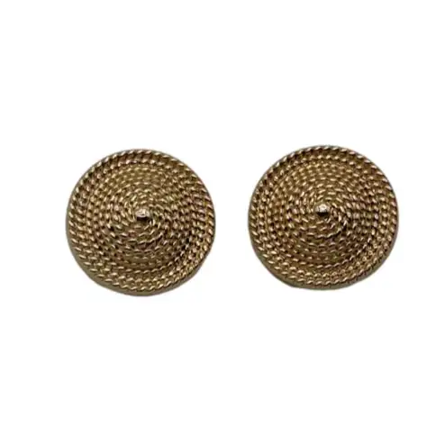 Gold 1 holes Metal Button for Jackets buy garments accessories in bulk from China wholesaler at wholesale price free worldwide shipping Alibaba