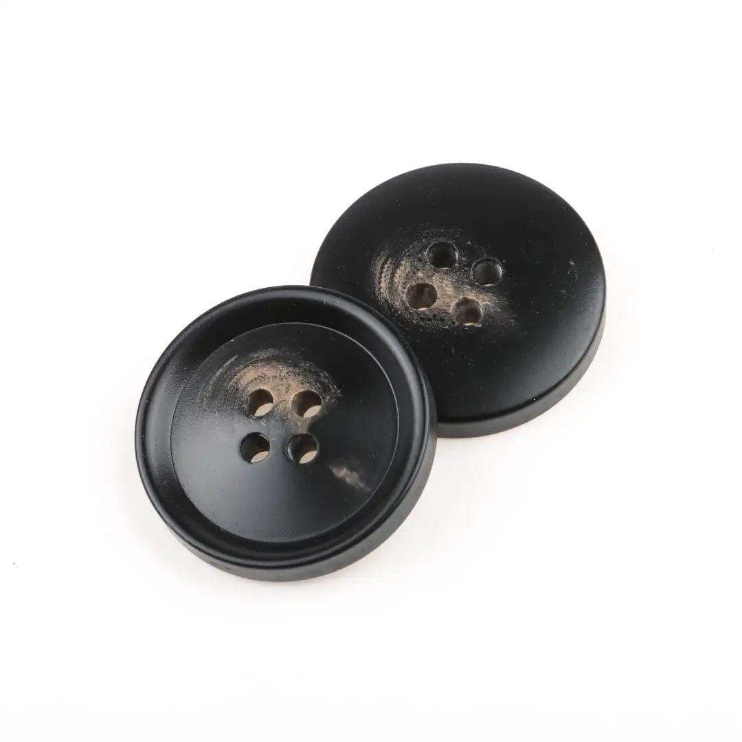 Black 4 holes Resin Button for Shirt,Overcoat buy garments accessories in bulk from China wholesaler at wholesale price free worldwide shipping Alibaba