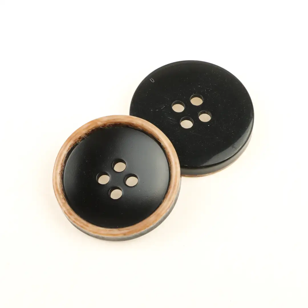 Black 4 holes Resin Button for Shirt,Overcoat buy garments accessories in bulk from China wholesaler at wholesale price free worldwide shipping Alibaba