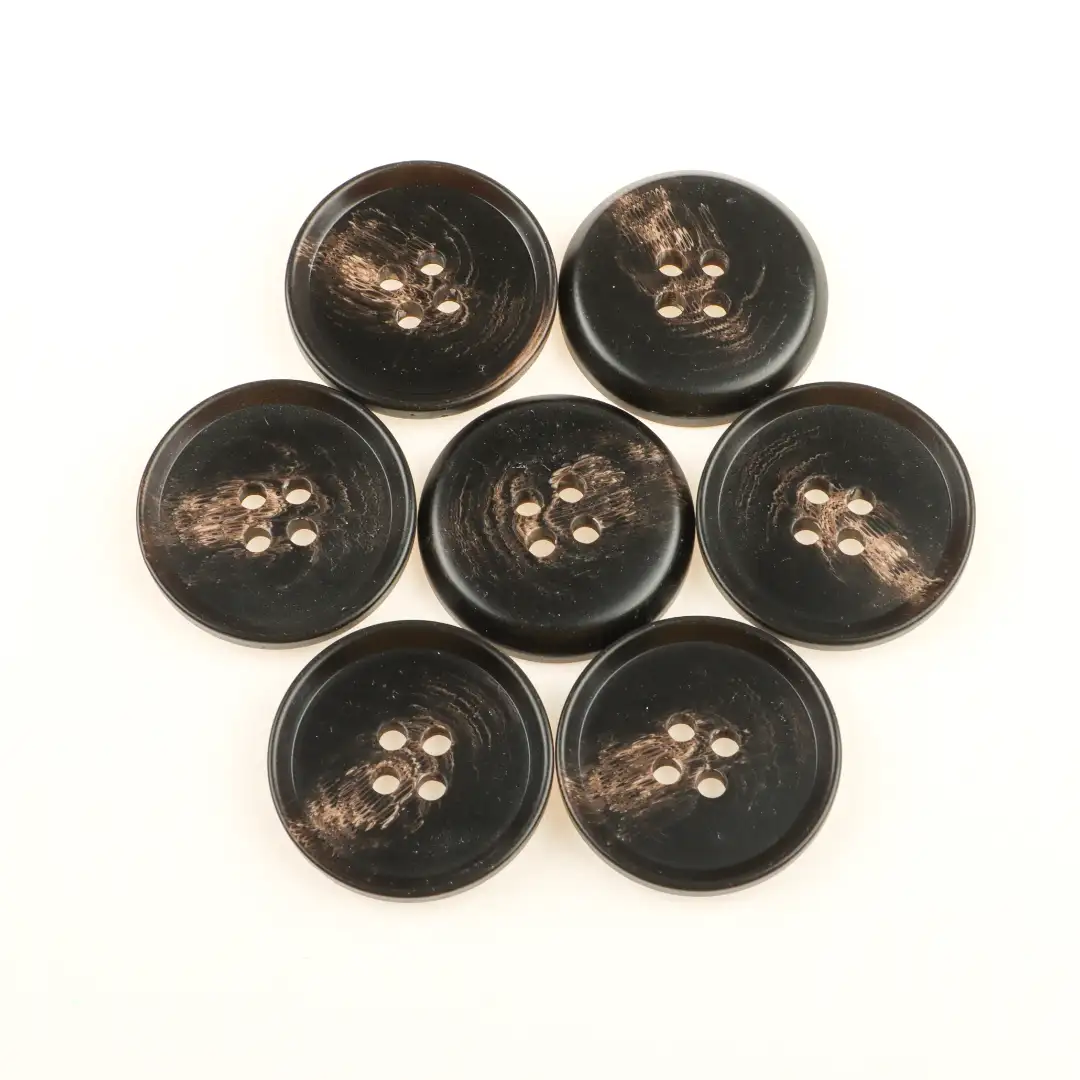 Black 4 holes Resin Button for Shirt,Overcoat buy garments accessories in bulk from China wholesaler at wholesale price free worldwide shipping Alibaba