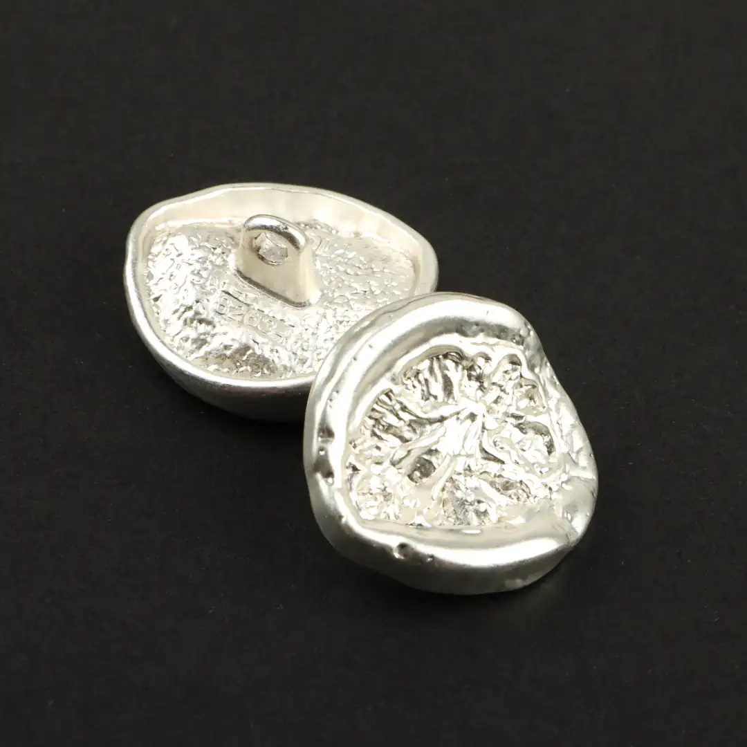 Silver 1 holes Metal Button for Shirt,Overcoat buy garments accessories in bulk from China wholesaler at wholesale price free worldwide shipping Alibaba