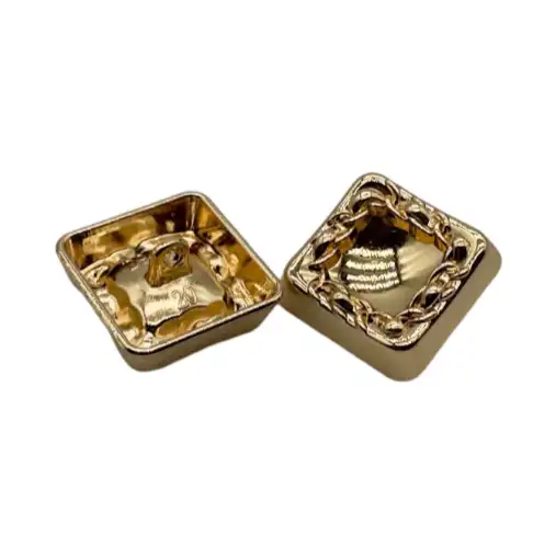 Gold 1 holes Metal Button for Jackets,Blouse buy garments accessories in bulk from China wholesaler at wholesale price free worldwide shipping Alibaba