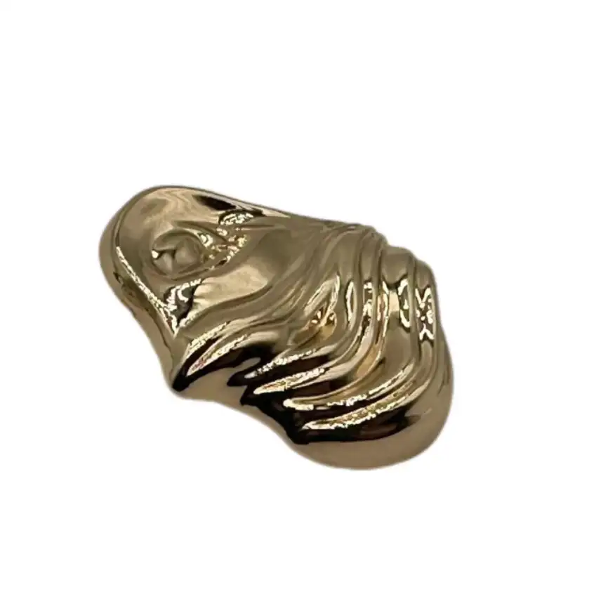 Gold 1 holes Metal Button for Jackets,Blouse buy garments accessories in bulk from China wholesaler at wholesale price free worldwide shipping Alibaba