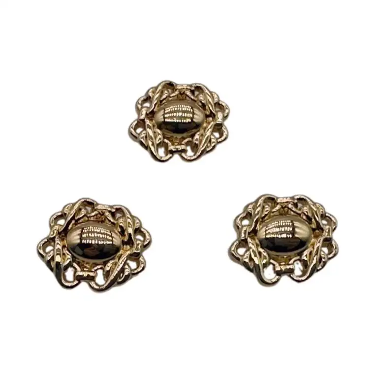 Gold 1 holes Metal Button for Jackets,Blouse buy garments accessories in bulk from China wholesaler at wholesale price free worldwide shipping Alibaba