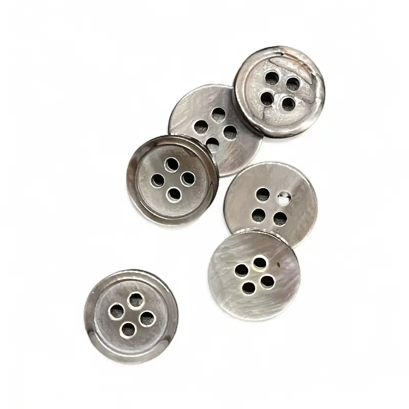 Black 4 holes Shell Button for Shirt,Pants,Denim Jacket,Suit Trouser,Jackets,Blazer,T-Shirt,Polo Shirt,Tank Top buy garments accessories in bulk from China wholesaler at wholesale price free worldwide shipping Alibaba
