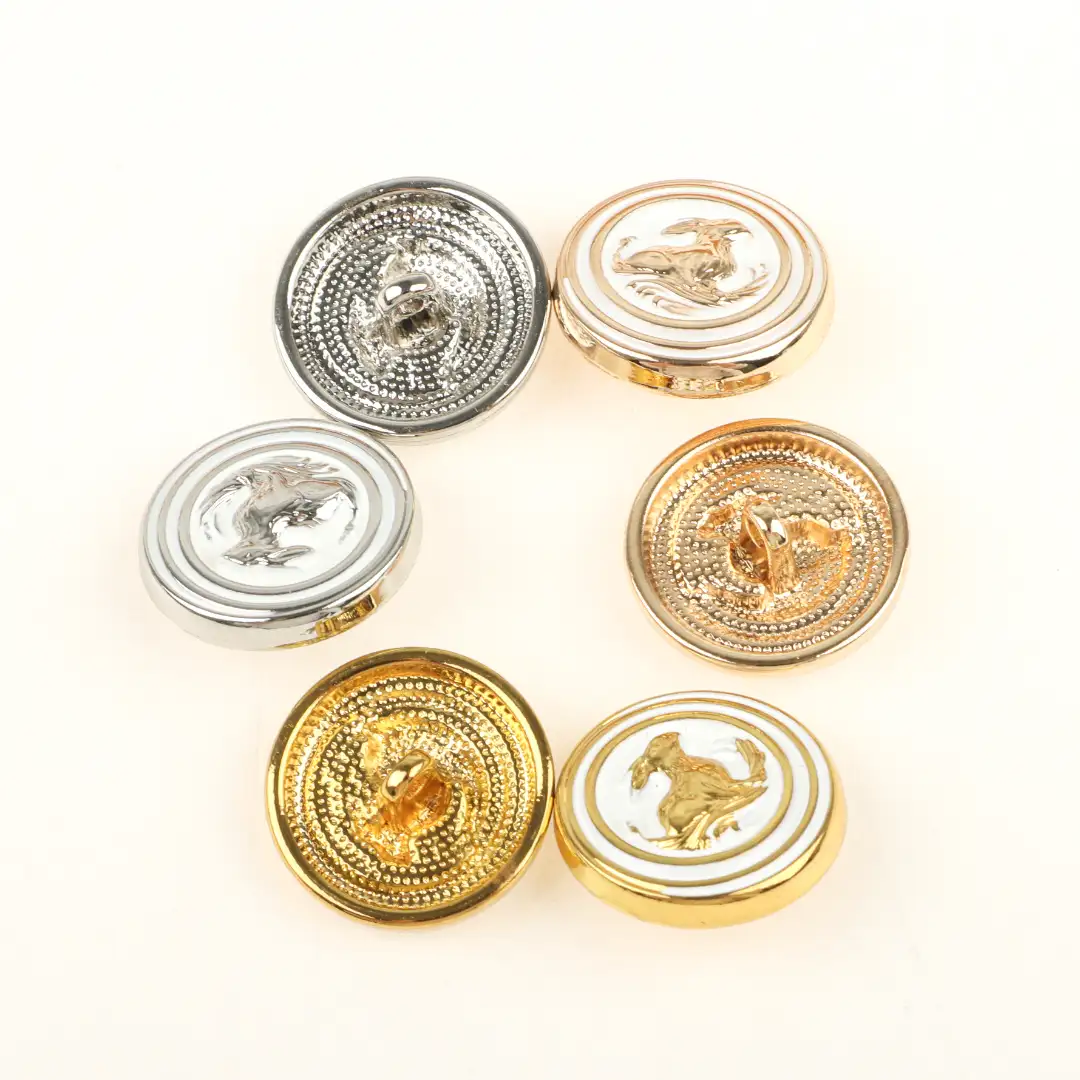 Multicolor 1 holes Metal Button for Shirt,Overcoat,Suit buy garments accessories in bulk from China wholesaler at wholesale price free worldwide shipping Alibaba
