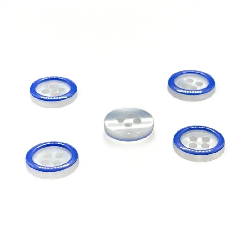 BLUE 4 holes Resin Button for Shirt,Pants,Denim Jacket,Suit Trouser,Blazer buy garments accessories in bulk from China wholesaler at wholesale price free worldwide shipping Alibaba