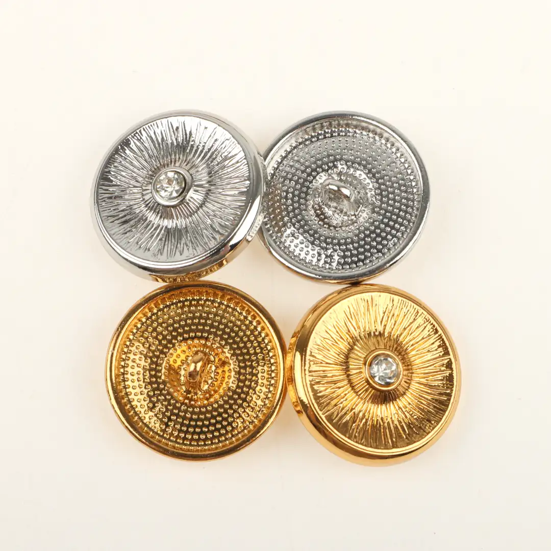 Multicolor 1 holes Metal Button for Shirt,Overcoat,Suit buy garments accessories in bulk from China wholesaler at wholesale price free worldwide shipping Alibaba