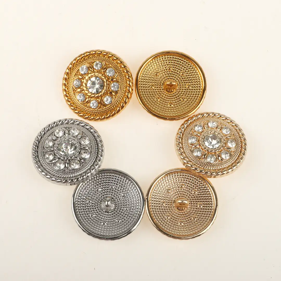 Multicolor 1 holes Metal Button for Shirt,Overcoat,Suit buy garments accessories in bulk from China wholesaler at wholesale price free worldwide shipping Alibaba