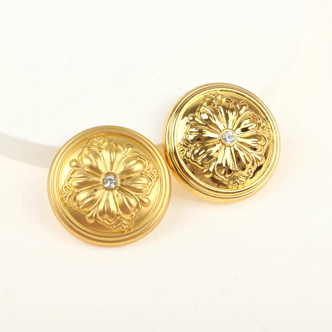 Multicolor 1 holes Metal Button for Shirt,Overcoat,Suit buy garments accessories in bulk from China wholesaler at wholesale price free worldwide shipping Alibaba