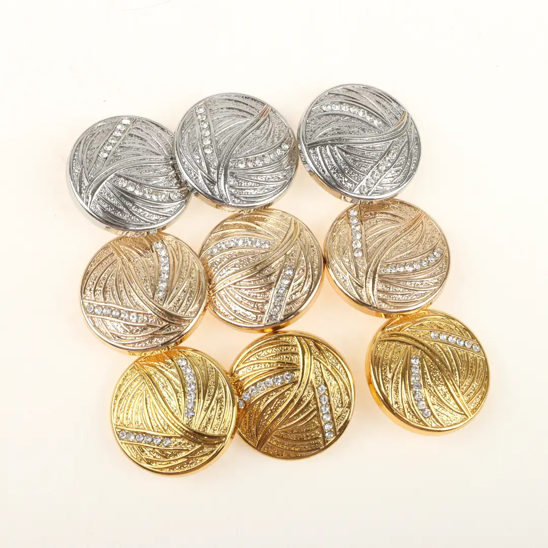 Multicolor 1 holes Metal Button for Shirt,Overcoat,Suit buy garments accessories in bulk from China wholesaler at wholesale price free worldwide shipping Alibaba