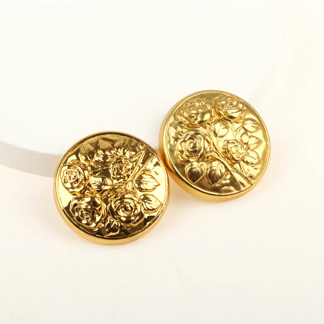 Multicolor 1 holes Metal Button for Shirt,Overcoat,Suit buy garments accessories in bulk from China wholesaler at wholesale price free worldwide shipping Alibaba