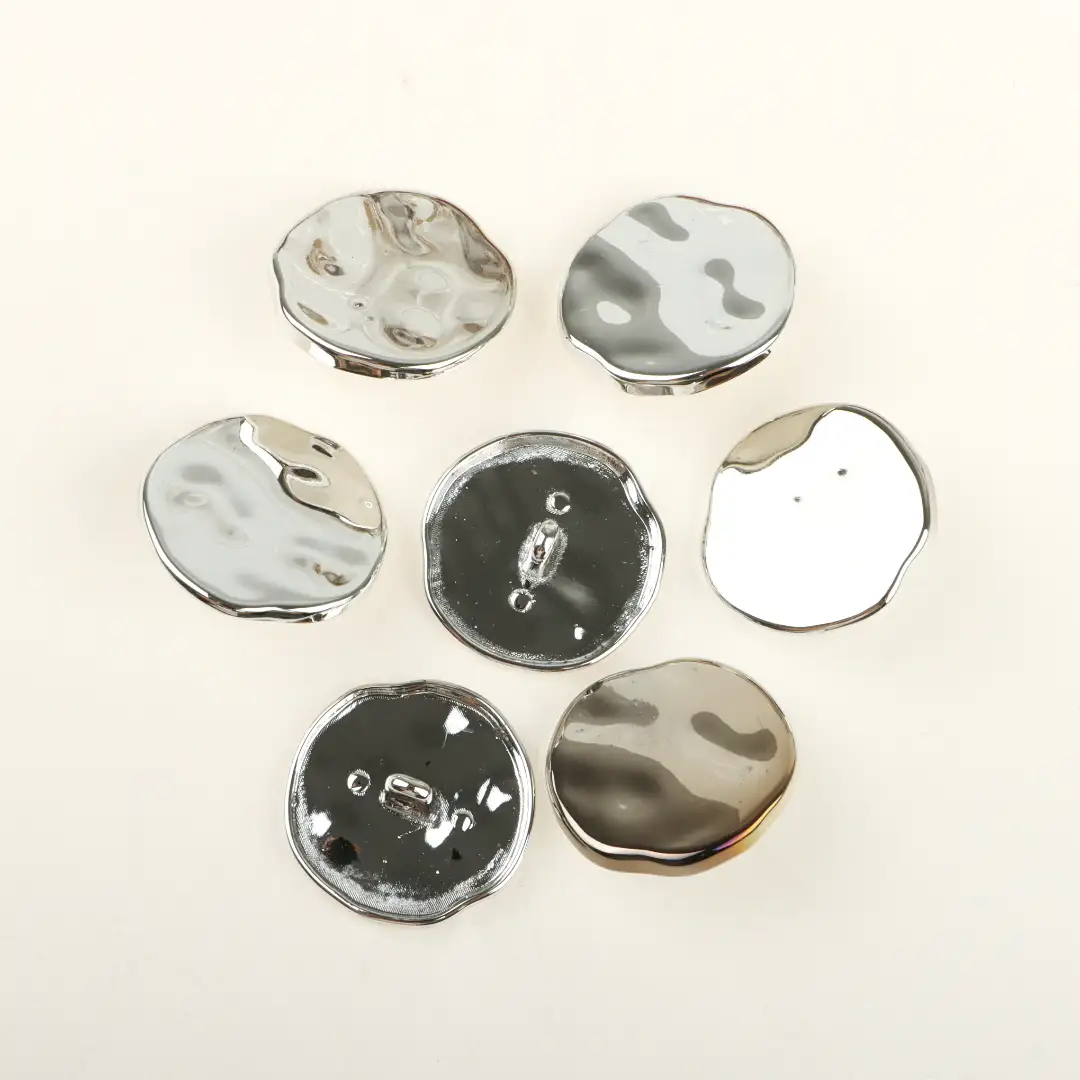 Silver 1 holes Plastic Button for Shirt,Overcoat,Suit buy garments accessories in bulk from China wholesaler at wholesale price free worldwide shipping Alibaba