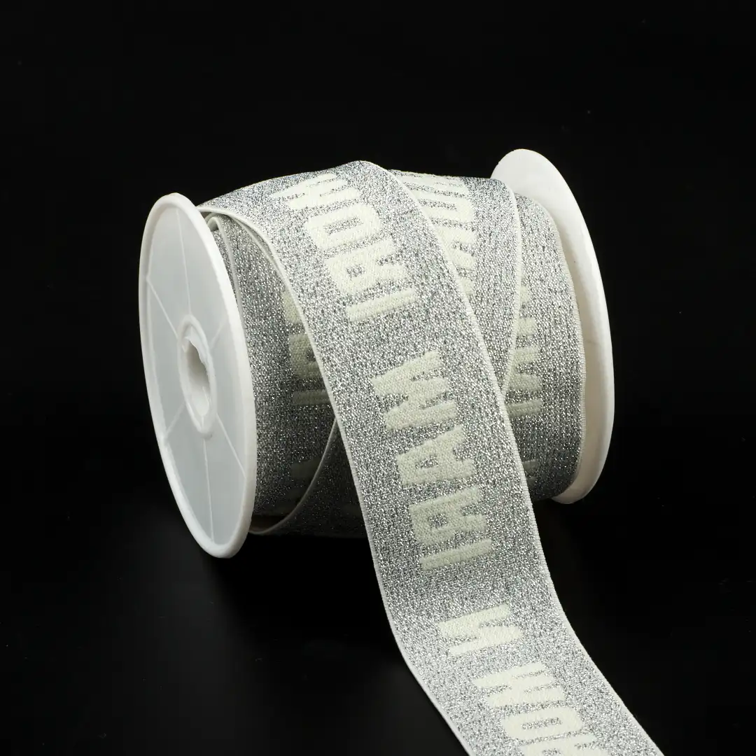 Silver  Polyester Elastic / Tape for Shirt,Overcoat,Suit buy garments accessories in bulk from China wholesaler at wholesale price free worldwide shipping Alibaba