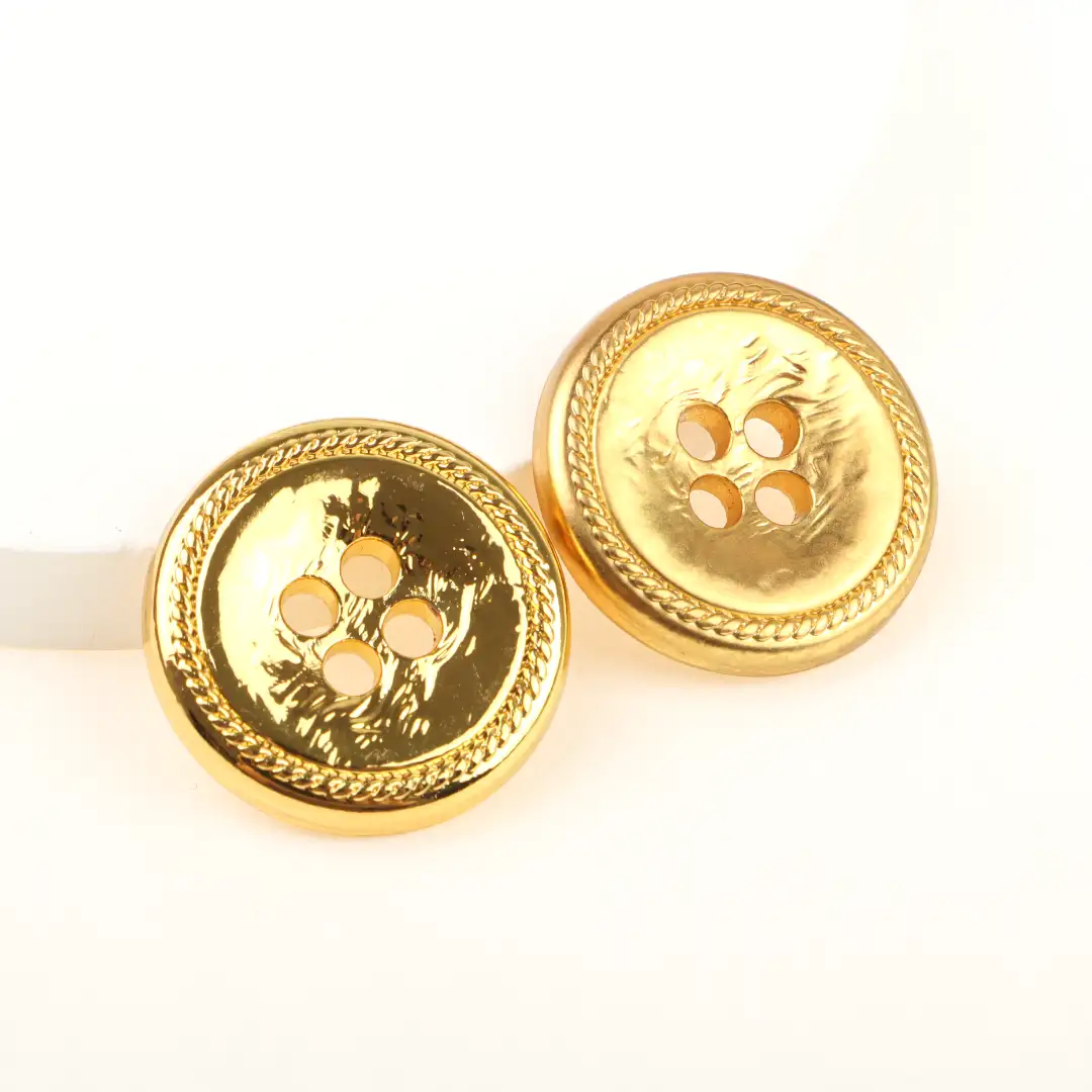 Gold 4 holes Metal Button for Shirt,Overcoat,Suit buy garments accessories in bulk from China wholesaler at wholesale price free worldwide shipping Alibaba