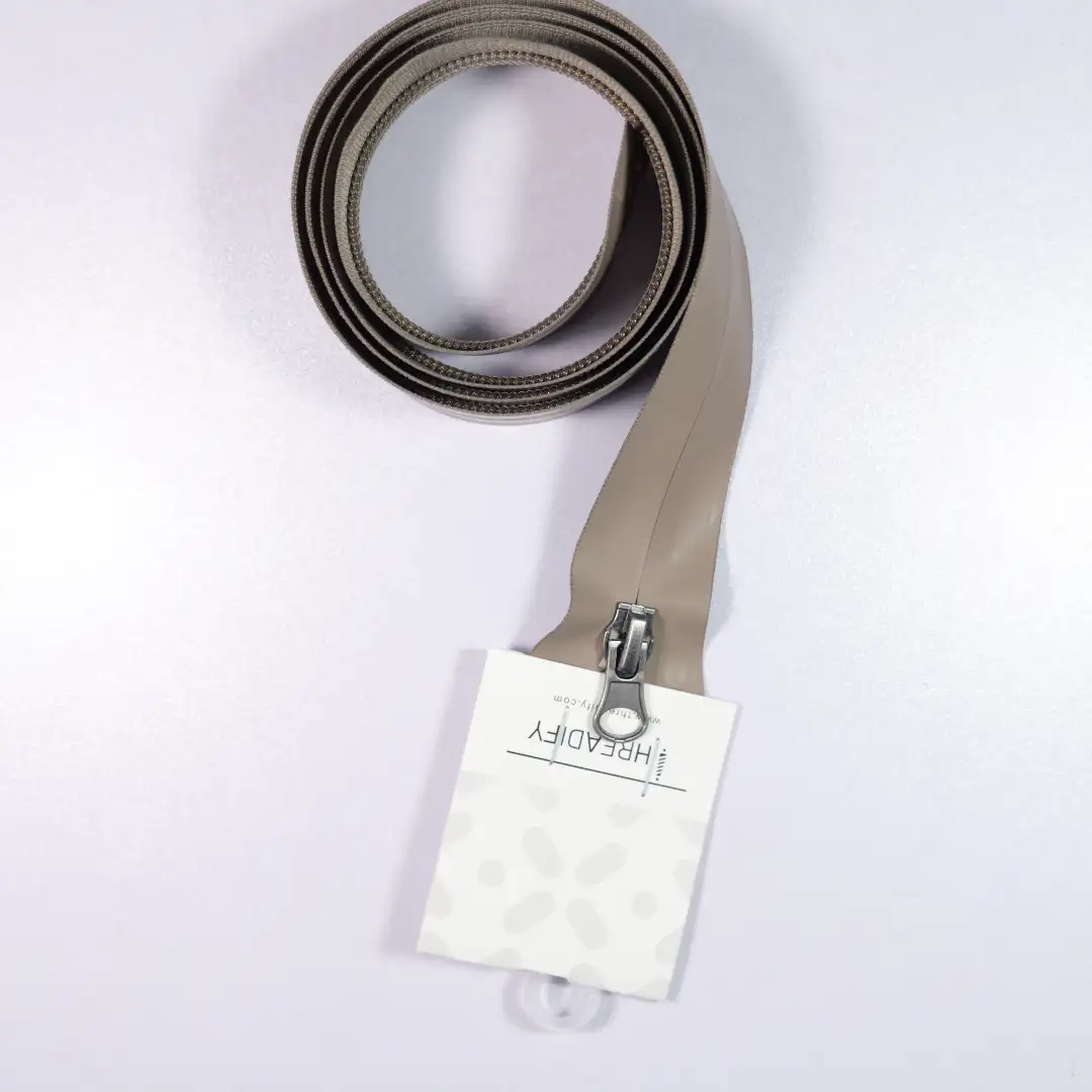 Brown Open Plastic Zipper for Interlining buy garments accessories in bulk from China wholesaler at wholesale price free worldwide shipping Alibaba