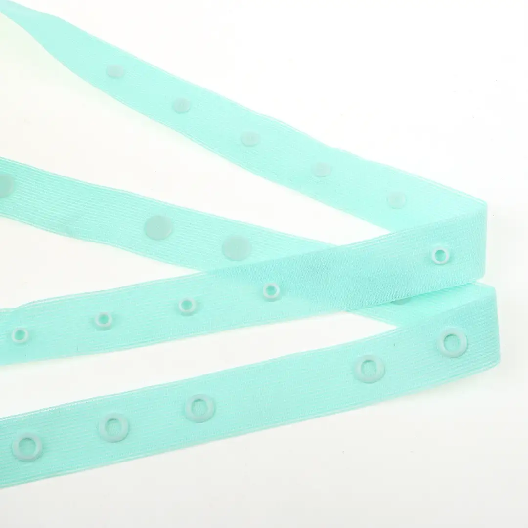 Blue  Polyester Elastic / Tape for Jump suit buy garments accessories in bulk from China wholesaler at wholesale price free worldwide shipping Alibaba