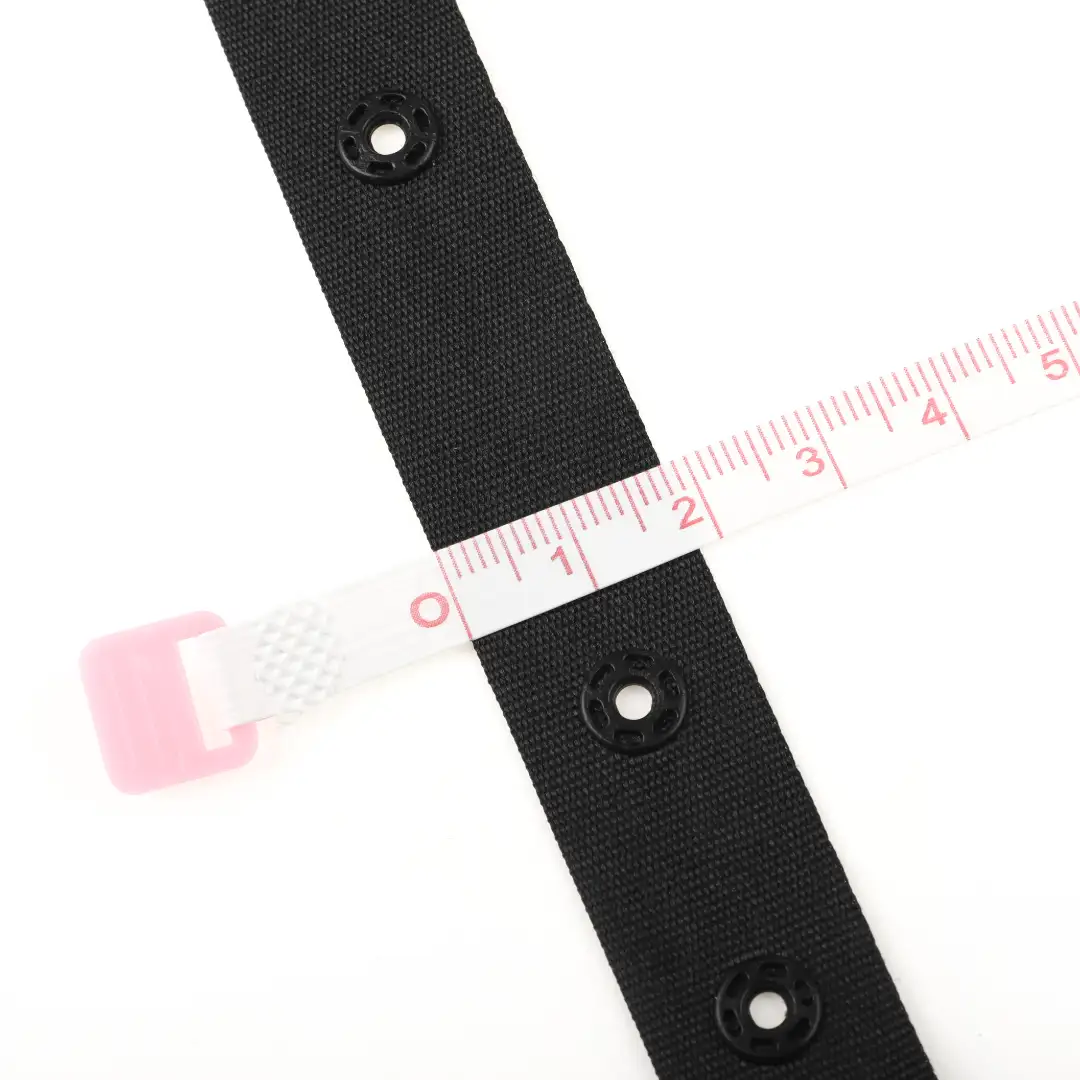 Black  Polyester Elastic / Tape for Jump suit buy garments accessories in bulk from China wholesaler at wholesale price free worldwide shipping Alibaba