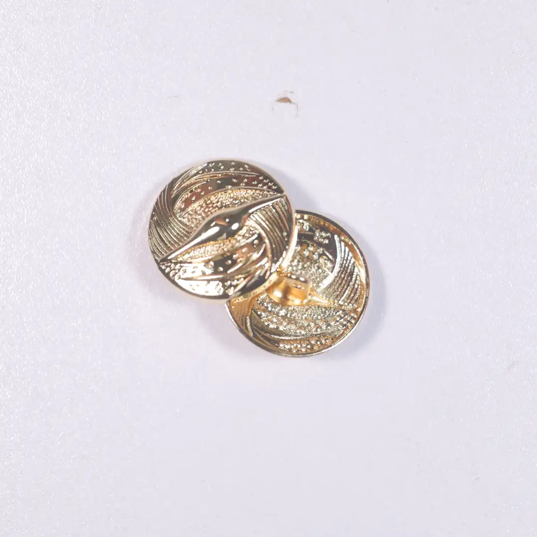 golden 1 holes Metal Button for Blouse buy garments accessories in bulk from China wholesaler at wholesale price free worldwide shipping Alibaba