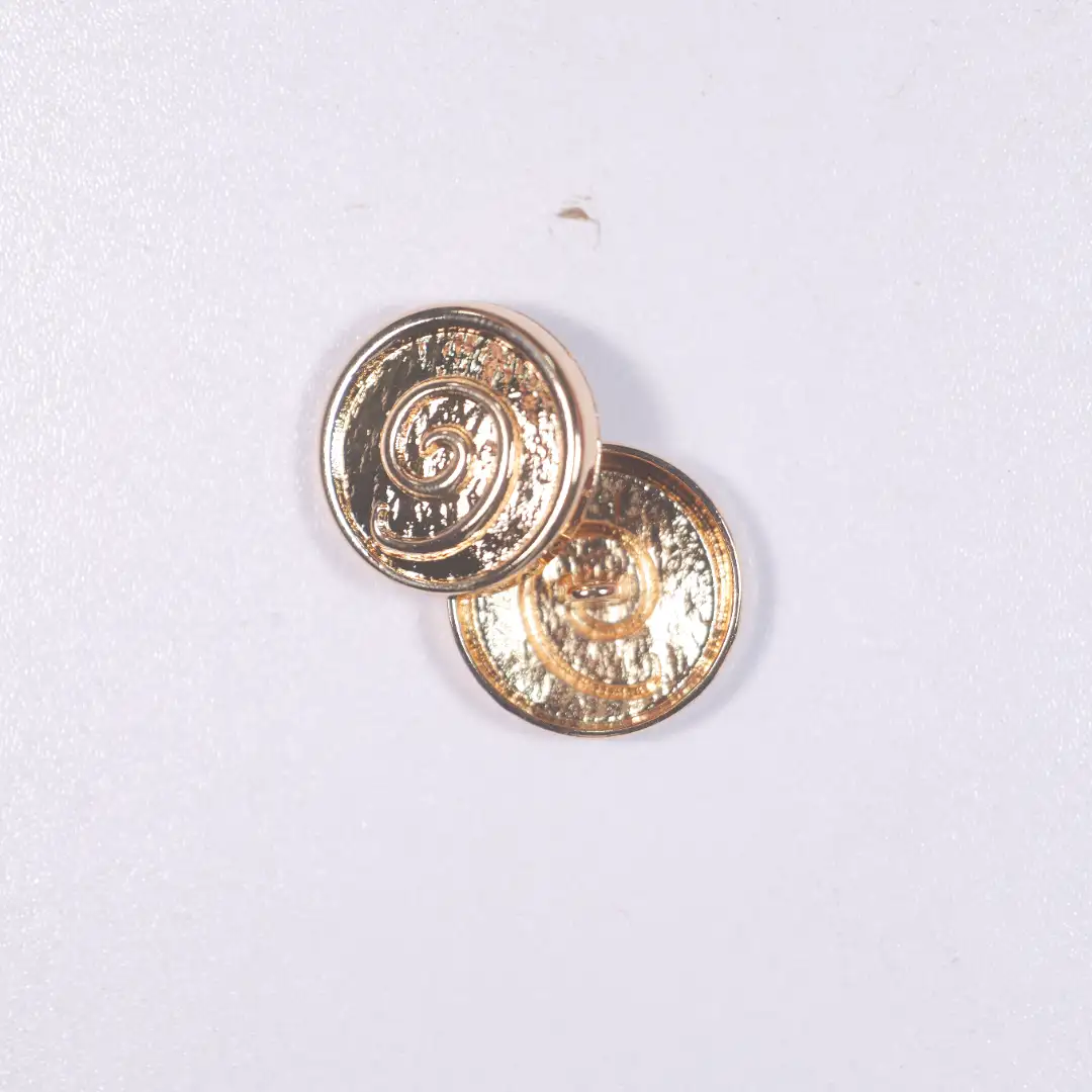 golden 1 holes Metal Button for Blouse buy garments accessories in bulk from China wholesaler at wholesale price free worldwide shipping Alibaba