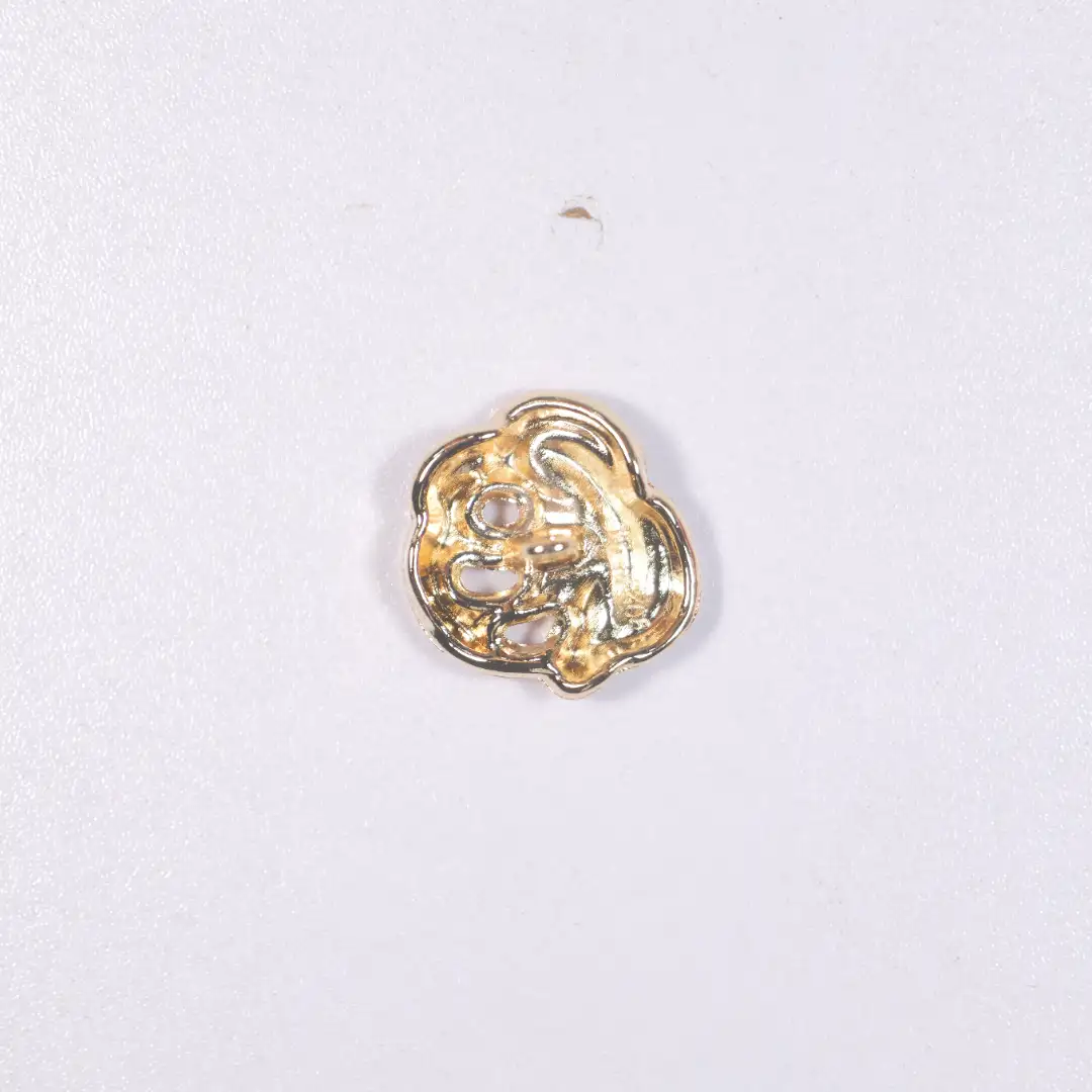golden 1 holes Metal Button for Blouse buy garments accessories in bulk from China wholesaler at wholesale price free worldwide shipping Alibaba