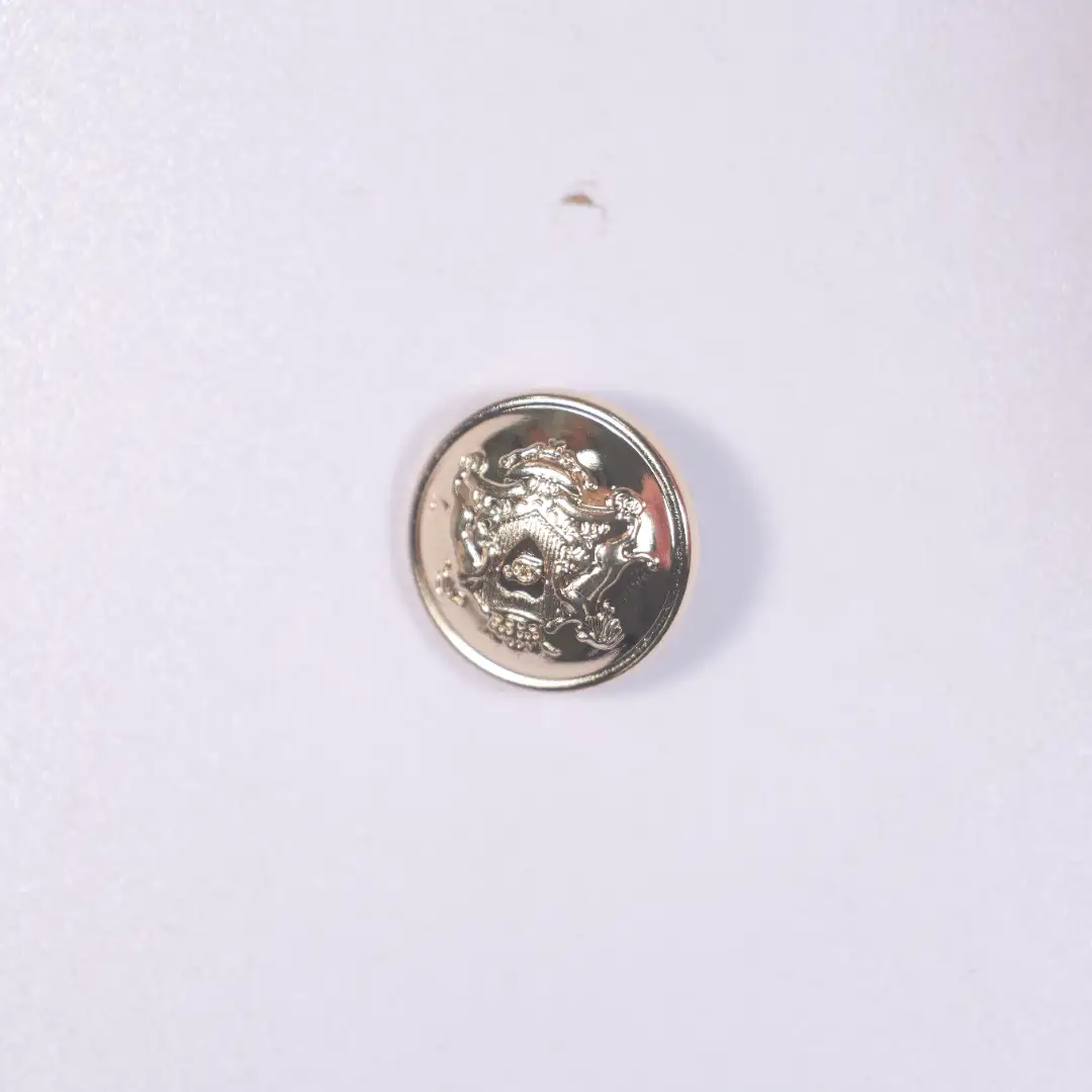 golden 1 holes Metal Button for Blouse buy garments accessories in bulk from China wholesaler at wholesale price free worldwide shipping Alibaba