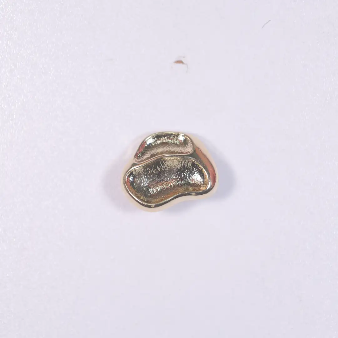 golden 1 holes Metal Button for Blouse buy garments accessories in bulk from China wholesaler at wholesale price free worldwide shipping Alibaba