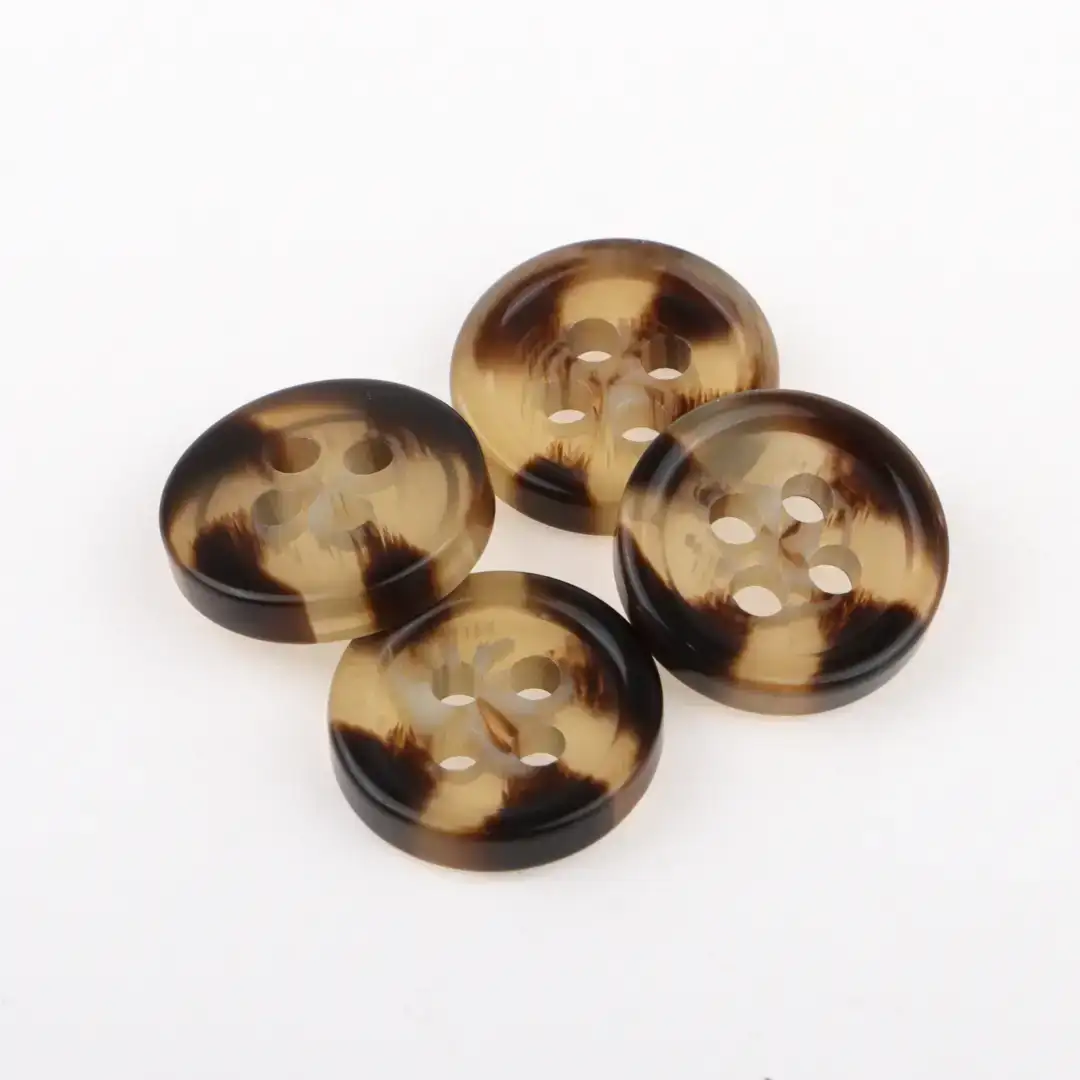 Brown 4 holes Resin Button for Polo Shirt buy garments accessories in bulk from China wholesaler at wholesale price free worldwide shipping Alibaba
