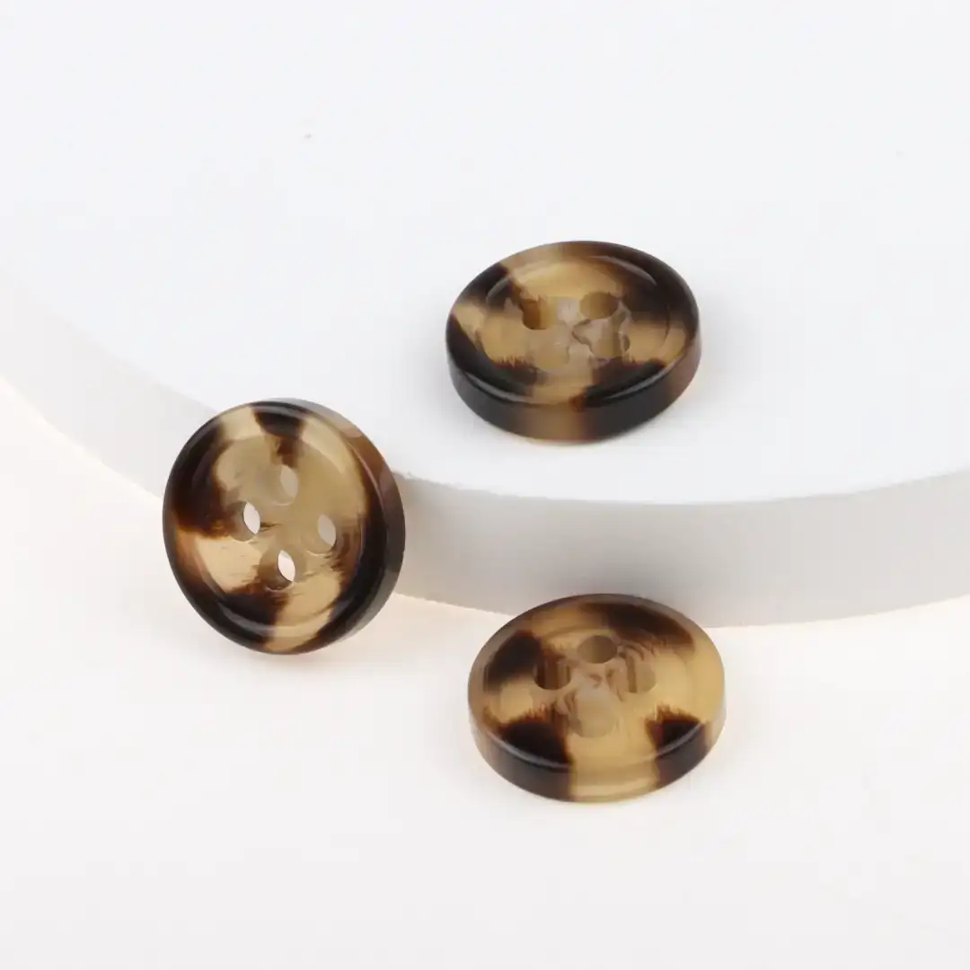 Brown 4 holes Resin Button for Polo Shirt buy garments accessories in bulk from China wholesaler at wholesale price free worldwide shipping Alibaba