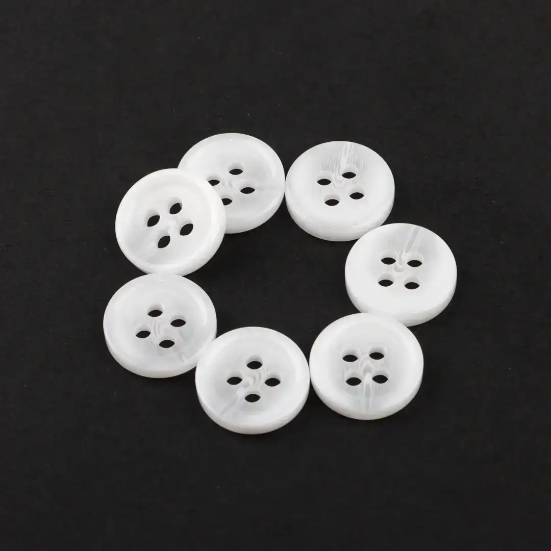 White 4 holes Resin Button for Polo Shirt buy garments accessories in bulk from China wholesaler at wholesale price free worldwide shipping Alibaba