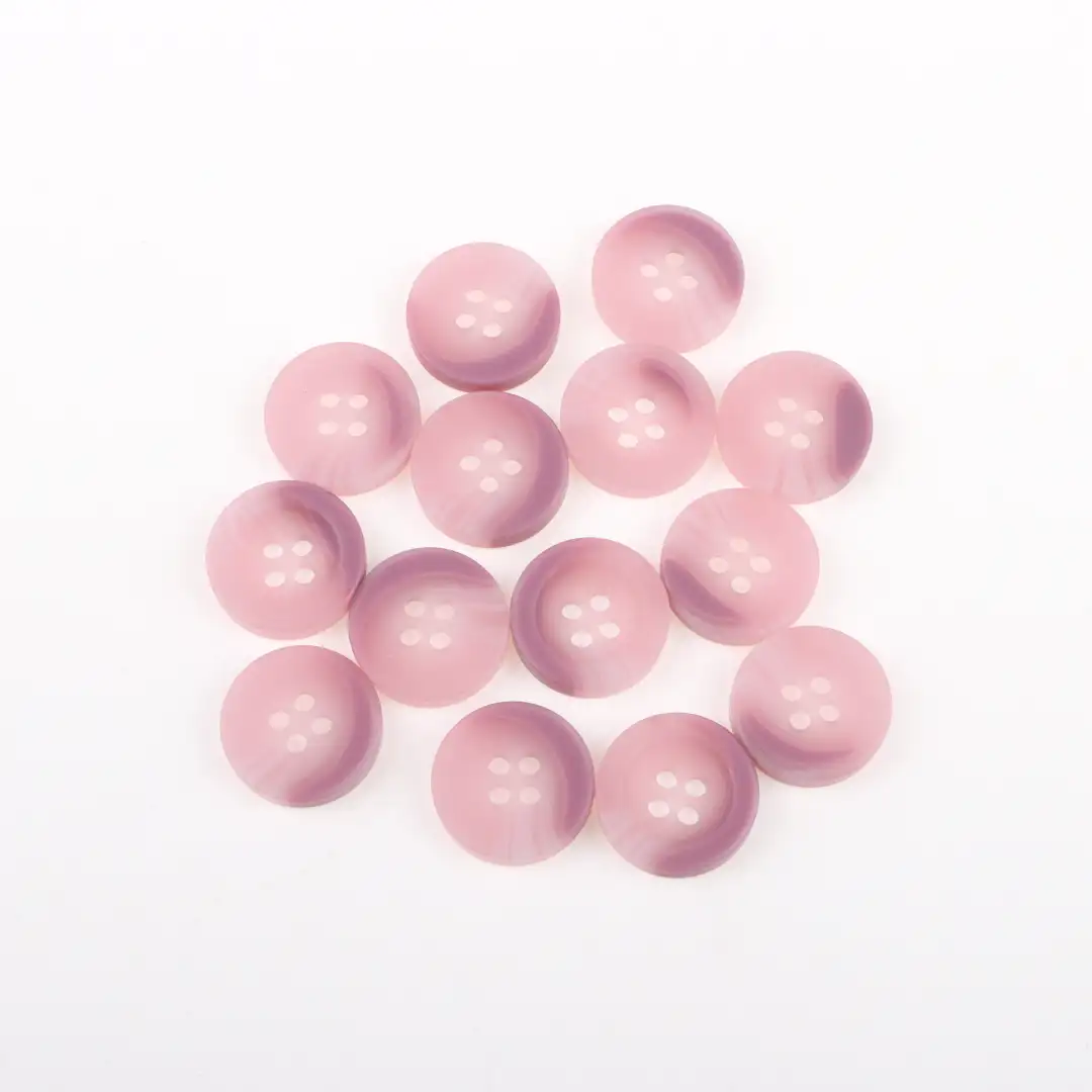 Pink 4 holes Resin Button for Jackets buy garments accessories in bulk from China wholesaler at wholesale price free worldwide shipping Alibaba