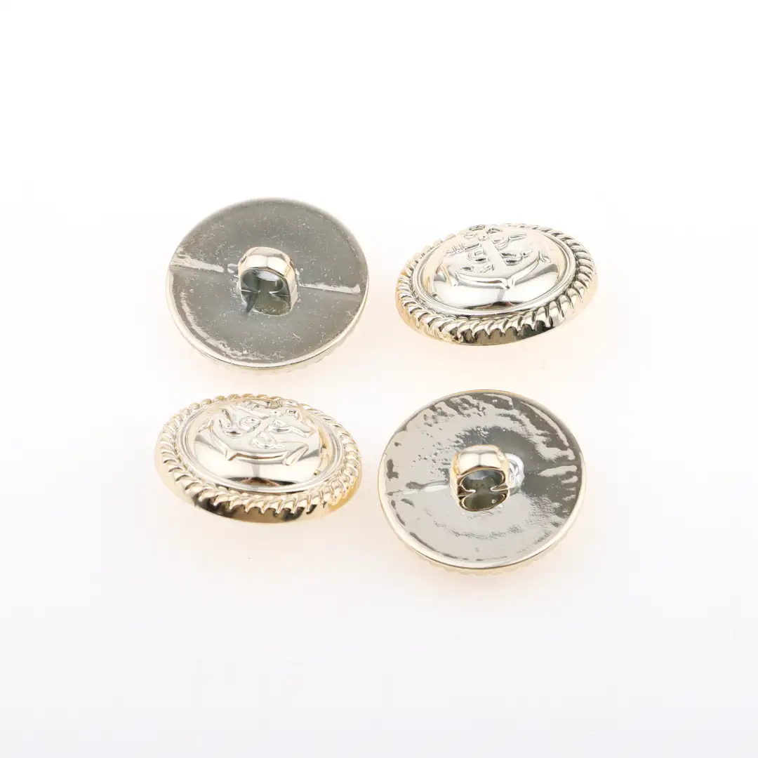 Gold 1 holes Plastic Button for Jackets buy garments accessories in bulk from China wholesaler at wholesale price free worldwide shipping Alibaba