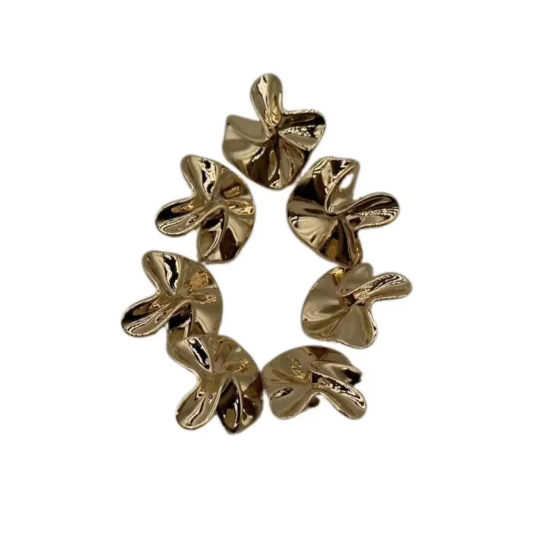 Gold 1 holes Metal Button for Jackets buy garments accessories in bulk from China wholesaler at wholesale price free worldwide shipping Alibaba