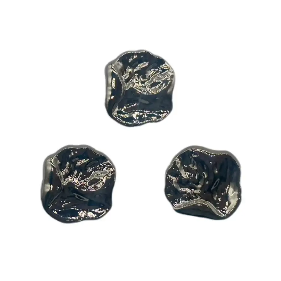silver 1 holes Metal Button for Jackets buy garments accessories in bulk from China wholesaler at wholesale price free worldwide shipping Alibaba